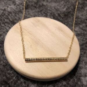 Bianca Gold Bar Necklace